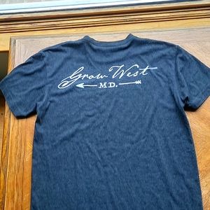 🍀Grow West Cannabis Company t shirt ... official!! NWOT